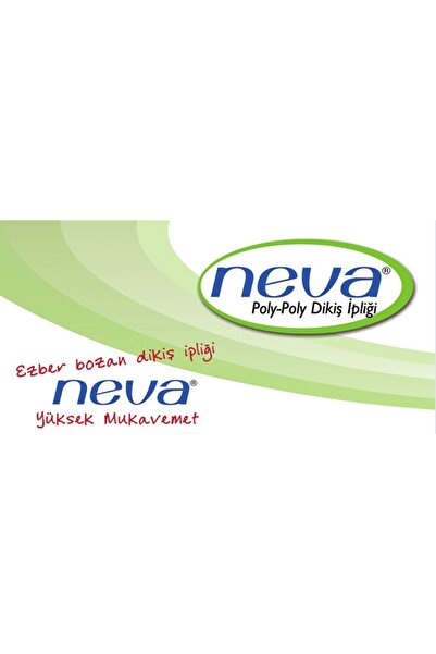 Neva 5 Adet Kuaför, Epilasyon Ve Dikiş Ipliği - Beyaz - 750 Mt - 1 Adet Neva 100 Mt Hedi̇ye