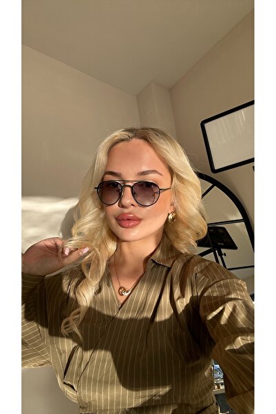 Angel Eyes Damla Design Green Frame Green Glass Unisex Sunglasses