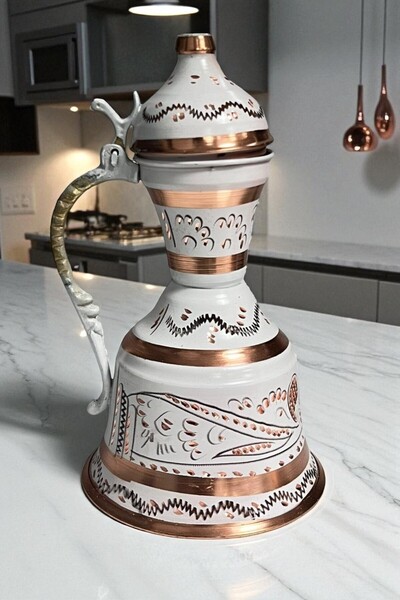 Yardımcı Bakır Since 1997 Erzincan İşlemeli Bakır Küçük İbrik