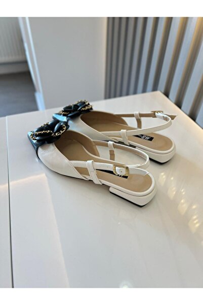 ZENNESHOES Liya Kadın topuklu babet ayakkabı