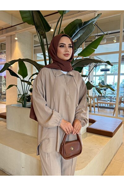 NİSUM MODA Σετ Modal με φερμουάρ