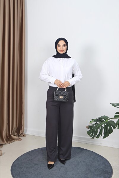 NİSUM MODA Mercerized Trousers