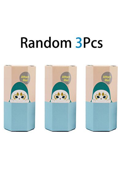 Miniso Random 3pcs Sonny Angel HIPPERS & Mufusand Cat Fushandi Party Series Blind Box Trendy Play Decoratio