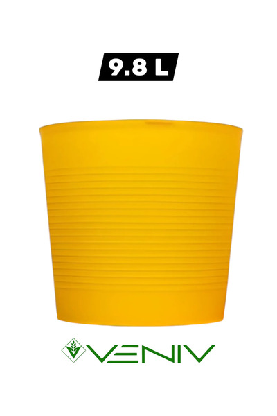 VENİV AGRİCULTURE Dekoratif Kırılmaz Esnek Saksı 9.8 L