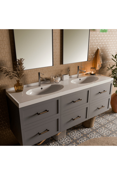 Livabo Thor:antibakteriyel,etajerli,su Tutuculu,bütün Süpürgelikli,gizli Gide...