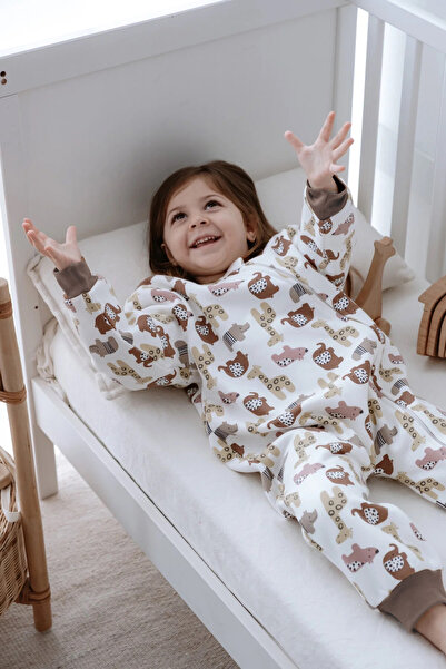 Lilabio Kız Erkek Çocuk 1.5-2 Tog Desenli Uyku Tulumu