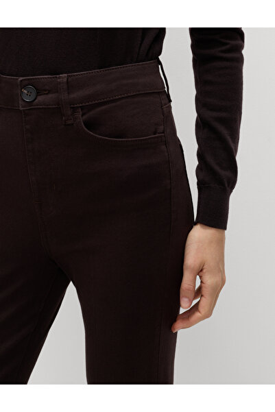 Marks & Spencer Yüksek Bel Dar Kesim Flare Jean Pantolon