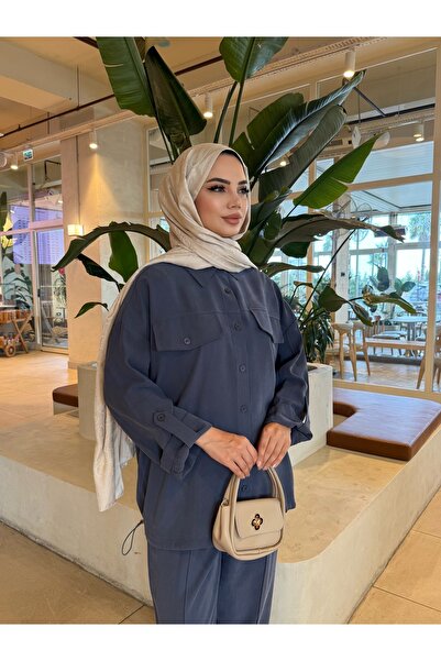 NİSUM MODA Σετ Modal με πουκάμισο