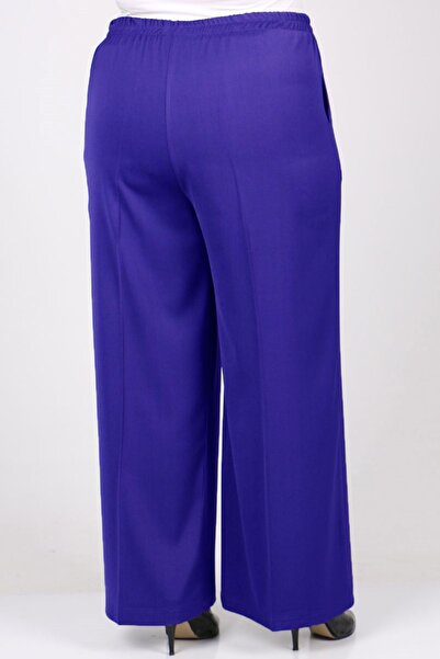 Eslina F-29019 nagyméretű, rugalmas derekú, legmagasabb lycra nadrág - Saks