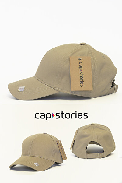 Capstories Erkek Şapka Düz Pamuklu Spor Her Mevsim Kullanışlı Cap Şapka
