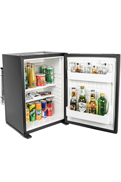 ISM 40 Litre Mini Buzdolabı Siyah – Sessiz Çalışan Otel Tipi Minibar Dolabı