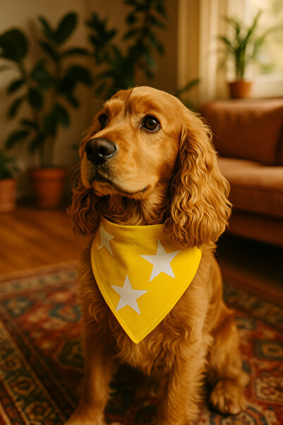 MS Pet Design Ayarlanabilir Kedi Köpek Bandanası