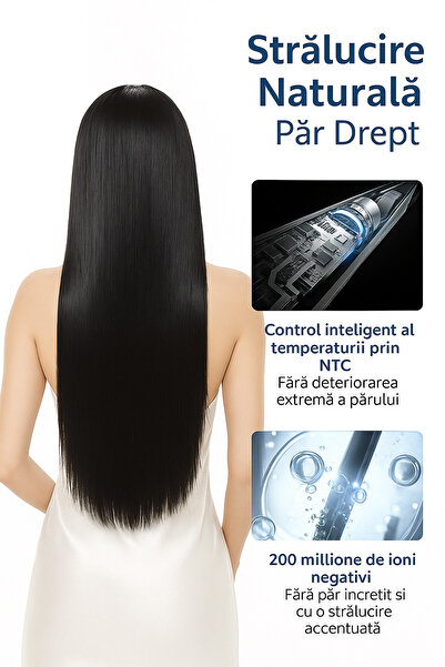 OEM 2-in-1 Hair Straightener with Hot & Cold Air – Drying + Straightening