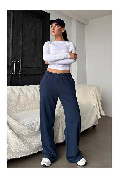 khar Γυναικεία φούτερ με φαρδιά πόδι