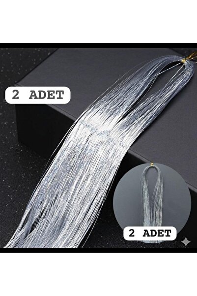 Tonexem TİNSEL GÜMÜŞ RENK SAÇ SİMLİ AKSESUAR
