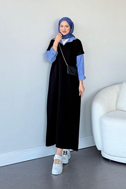 Şulemoda Giyim Μαύρο ισοδύναμο φόρεμα