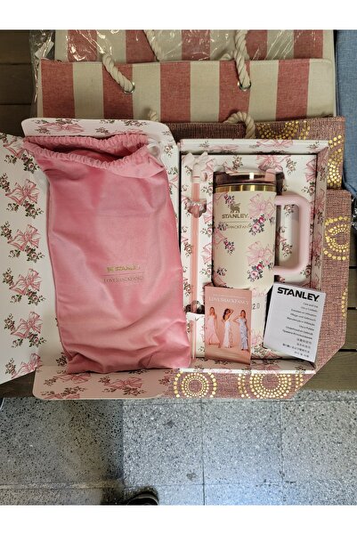 LoveShackFancy x Manebi Love Shack Bardak Pipetli Termos