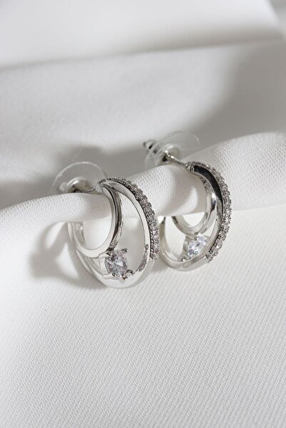 LA PERRY ACCESSORIES طقم خواتم فضة Z-Morcon مكون من قطعتين