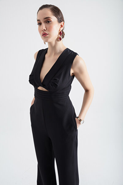 Lafaba Γυναικεία μαύρη ολόσωμη φόρμα