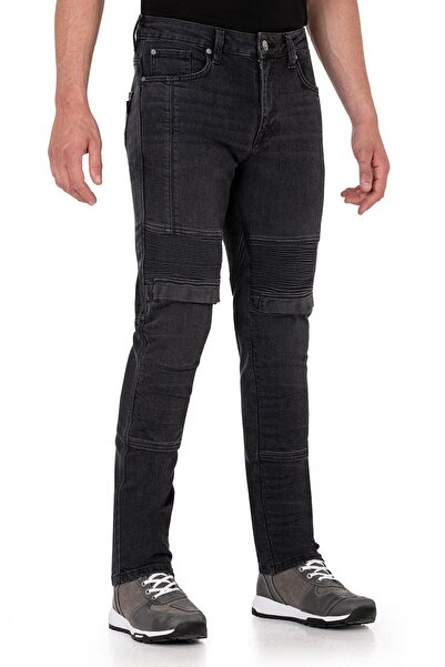 The Biker Jeans Iron Shield Flexi Korumalı Motosiklet Kot Pantolonu Erkek