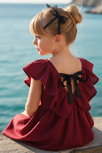 Parla Kids Κοστούμι πόρπη με βολάν με βολάν με φιόγκο για κορίτσια