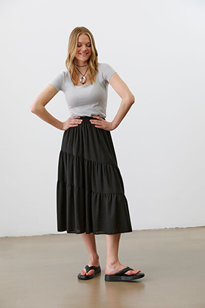 urban focus U Neck Front Double Tshirt