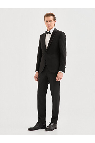 Toss Erkek 6 Drop Takım Elbise-Siyah