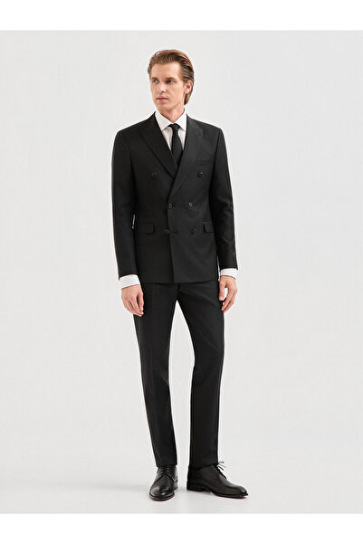 Toss Erkek 6 Drop Takım Elbise-Siyah