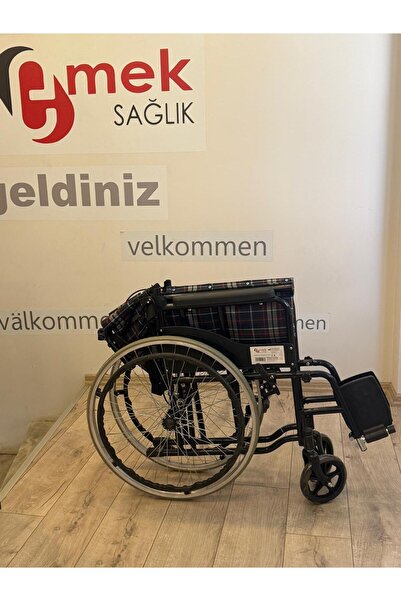 Genel Markalar Wipperman marka Katlanabilir Refakatçi Frenli Manuel Tekerlekli Sandalye Katlanabilir