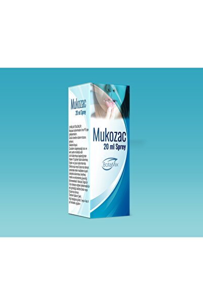 Mukozac 20 Ml Sprey Ağız Çalkalama