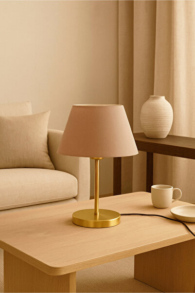 HOMİNG Homing Lara Gold Milk Coffee Headboard Fabric
