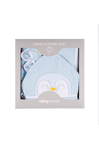 Minycenter مجموعة مناشف بيبي بوي مكونة من 3 قطع