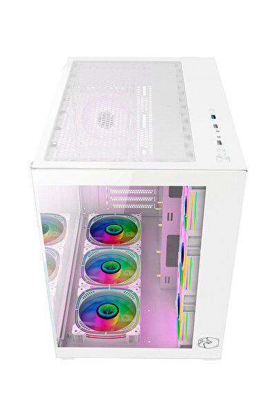 Zeiron Mirage X32 Pro White Ryzen 7 5700X 32GB 1TB M.2 SSD RTX4060 Sıvı Soğutmalı Masaüstü Oyun Bilgisayarı