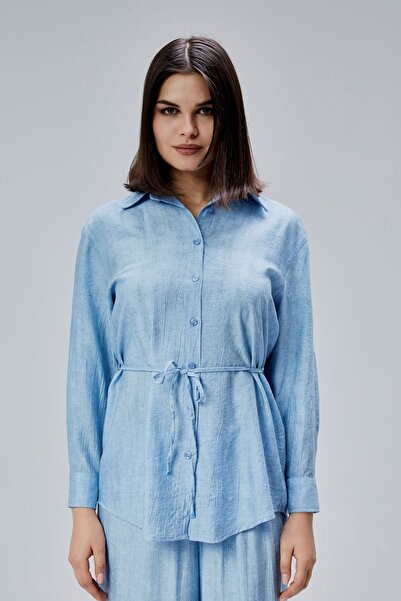 Bolivente Blue Regular Tie Dye Shirt Pants Set