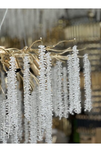 Led 50 CM AĞAÇ İTHAL KASA KRİSTAL LÜX SALON AVİZE E14 AMPÜL