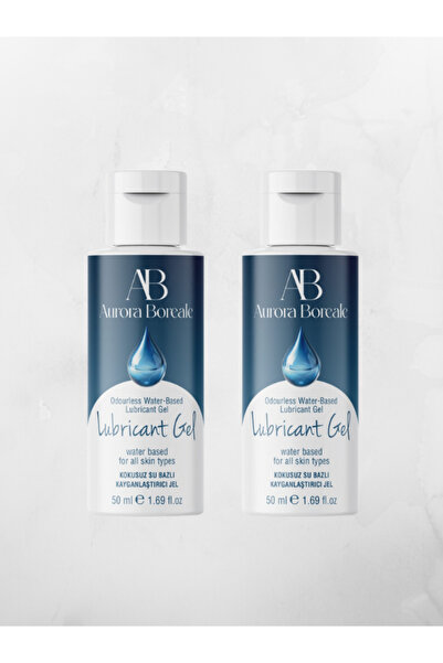 AŞKIN DEPOSU Aurora Boreale Sade Su Bazlı Kayganlaştırıcı Jel 50ml 2'li Set