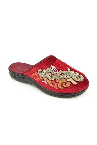 Muya Kastra Anatomical Sole Embroidered Women's House Slippers