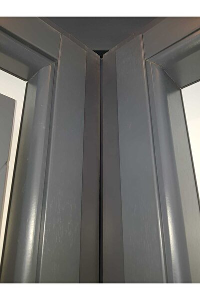 Çınar Kasa Pervaz 10 - 13 Cm Duvar için BANYO WC kapı KASAsı 'Antrasit' (1 kapı) PVC kaplama Ölçü: 205*76*11 cm