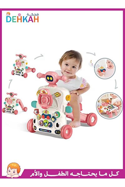 dehkah مشاية أطفال متعددة الوظائف 6 في 1
