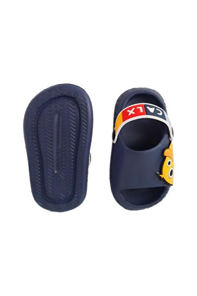 Calx Boy's Daily Slippers - Non-Slip Sole, Soft Flexible, Light Chick Figured