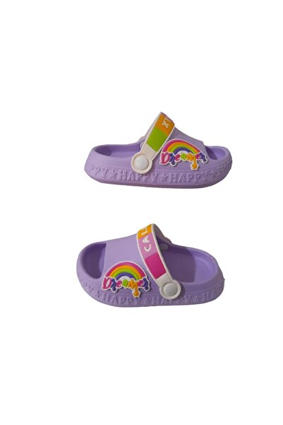 Calx Çocuk Kaymaz Taban Yazlık Havuz Deniz Bahçe Günlük Sandalet Terlik