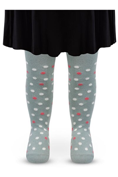 Civil Baby Bunny 6- Bebek Kız Külotlu Çorap - Yeşil 18 Ay