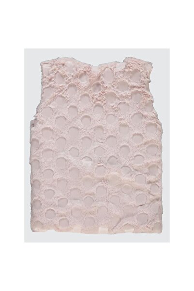 Civil Girls Plush 6-9 Years Old Vest - Powder8-9 Years Old