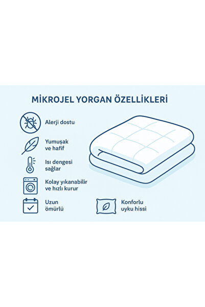 Hayo’u PUFF Спеціальна двоспальна ковдра з мікрогелем, товщина 4 кг, розміри 220x200, бавовняна тканина