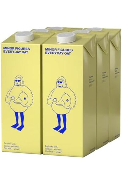 minor figures حليب الشوفان اليومي