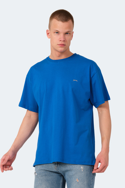 Slazenger Kulana Oversize Men's Oversize Saks Blue T-Shirt