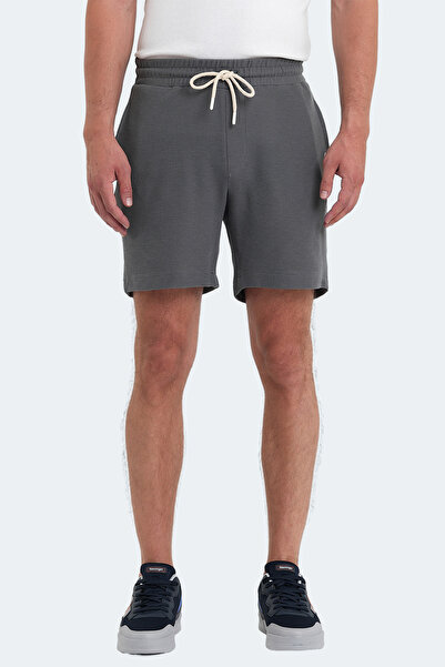 Slazenger Valeri Set of 2 Men's Black - Dark Gray Shorts with Pockets