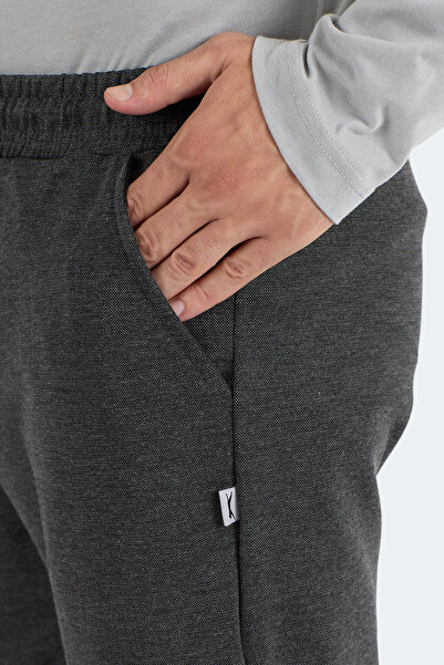 Slazenger IMPACTO I Erkek Siyah / Gri Eşofman Altı