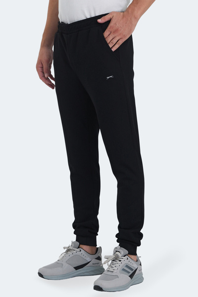 Slazenger Ανδρικό μαύρο αθλητικό παντελόνι RICHA