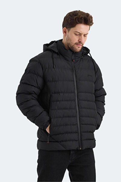 Slazenger HADI IN Erkek Siyah Mont & Kaban